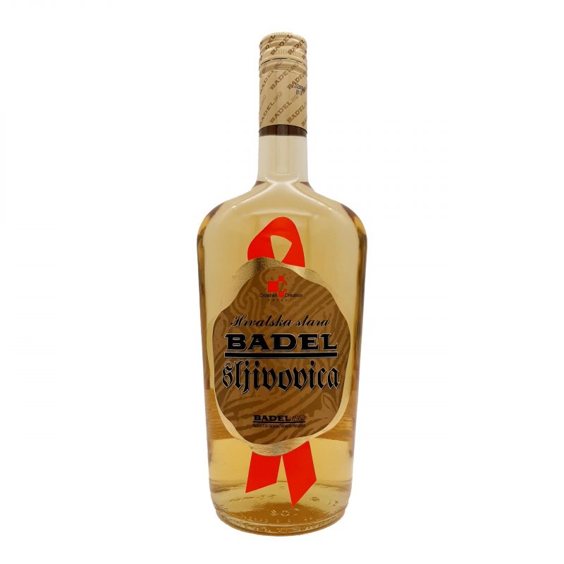Sljivovica Badel 1l alter Sliwowitz 40% vol.