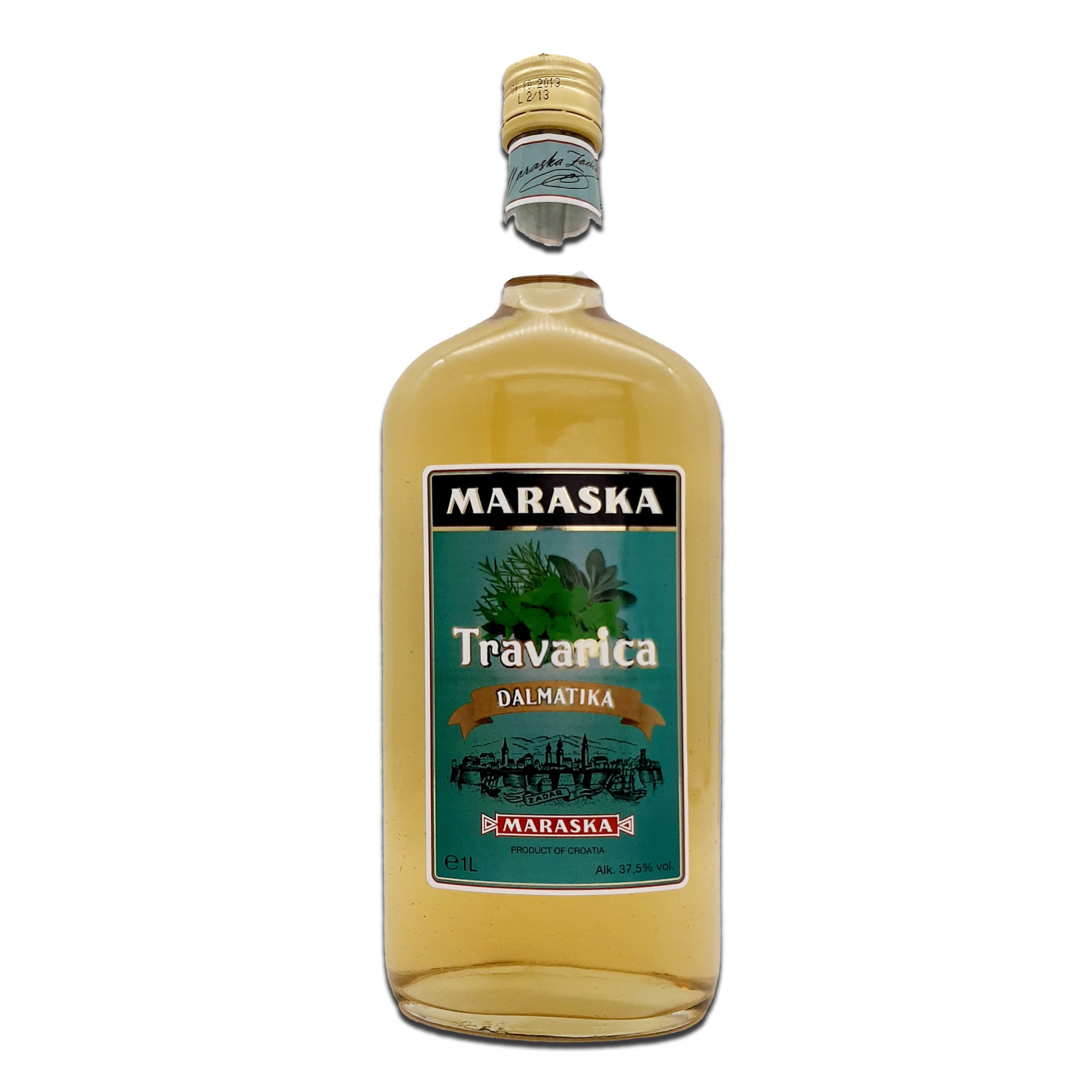 Travarica Maraska - Kräuterbrand 1l - 37,5% vol.